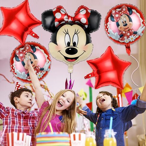 6Pcs Cartoon Mouse Aluminum Foil Balloon Set in Kuwait