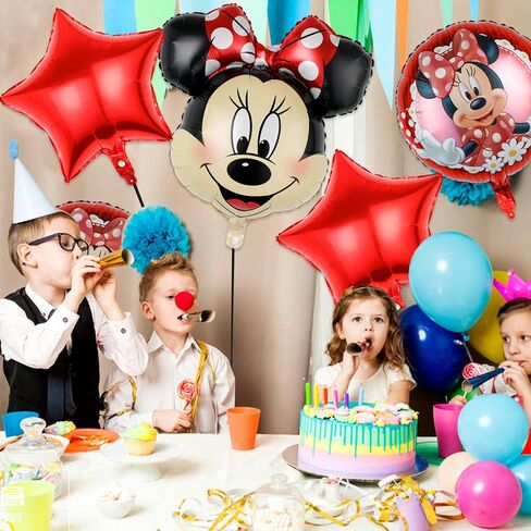 6Pcs Cartoon Mouse Aluminum Foil Balloon Set in Kuwait