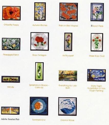 Stained Glass Pattern Collection -"Our Favorite Patterns" in Saudi Arabia