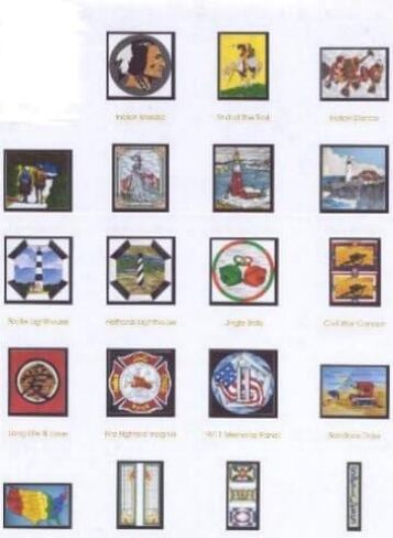 Stained Glass Pattern Collection -"Our Favorite Patterns" in Saudi Arabia