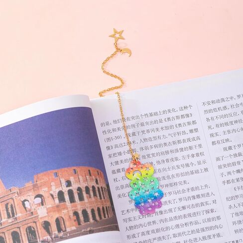 COLIGREE 24pcs Colorful Cloud Charms Hollow Cloud with Moon and Star Pendants for DIY Earrings Hanging Décor Packaging Décor Bookmarks Necklaces, Stainless Steel, No Gemstone in Kuwait