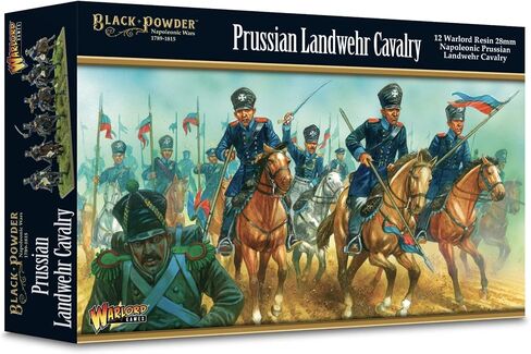 Warlord Games, Prussian Landwehr Cavalry, Black Powder Wargaming Miniatures in Saudi Arabia
