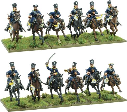 Warlord Games, Prussian Landwehr Cavalry, Black Powder Wargaming Miniatures in Saudi Arabia