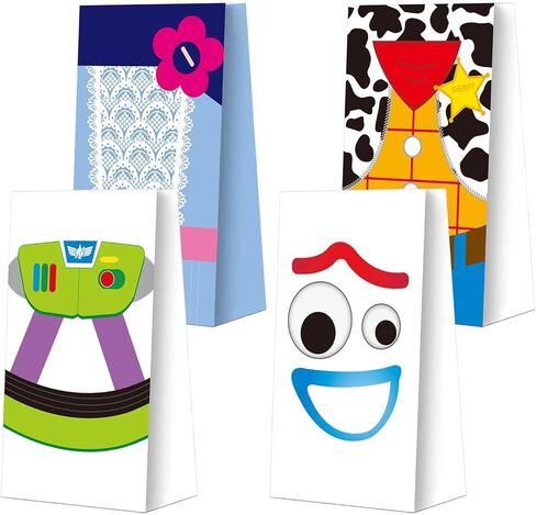 28 قطعة من اكياس الحلوى لهدايا الحفلات لمستلزمات حفلات اعياد الميلاد المستوحاة من القصة، هدايا الحفلات، اكياس حلوى جودي للعاب مستوحاة من القصص وهدايا الحفلات وديكور حفلات اعياد الميلاد للقصص المستوحاة in Kuwait