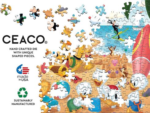 Ceaco - Disney - Mickey & Minnie at The Beach - 300 Piece Jigsaw Puzzle in Saudi Arabia