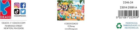 Ceaco - Disney - Mickey & Minnie at The Beach - 300 Piece Jigsaw Puzzle in Saudi Arabia