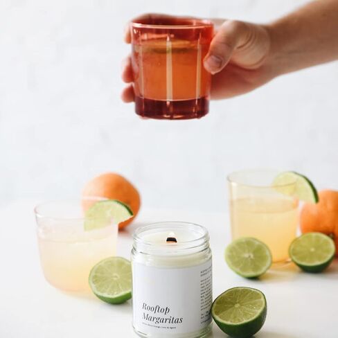 نفحات شمعة برطمان Effing Candle Co. 7 أونصة: الكستناء المحمص والروم (الجان المخمور) in Saudi Arabia