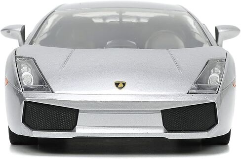 Jada Toys Hyper-Spec 1:24 Lamborghini Gallardo Superleggera Die-cast Car Silver, Toys for Kids and Adults in Saudi Arabia
