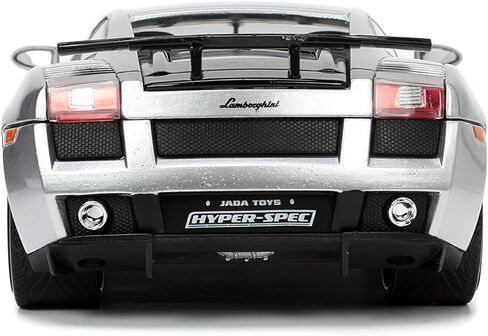 Jada Toys Hyper-Spec 1:24 Lamborghini Gallardo Superleggera Die-cast Car Silver, Toys for Kids and Adults in Saudi Arabia