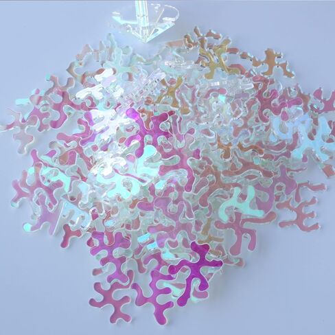 Impossible Unicorn - Round Unique Jigsaw Puzzle - Color Changing Iridescent Acrylic 180 Pieces Challenge Game for Adults Gift DIY by GEMTURT (100 Pieces) in Saudi Arabia