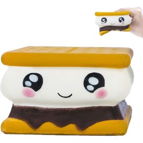 AILIMY سكويشيز ساندويتش بسكويت جامبو بطيء الارتفاع لطيف برائحة الطعام الكريمي لألعاب حفلات الأطفال in Kuwait