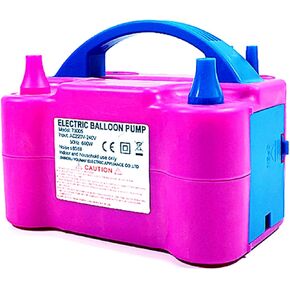 منفاخ بالونات هواء كهربائي، فوهات مزدوجة 110 فولت 600 وات، منفاخ بالونات كهربائي لتزيين حفلات أعياد الميلاد (معيار أمريكي) in Kuwait