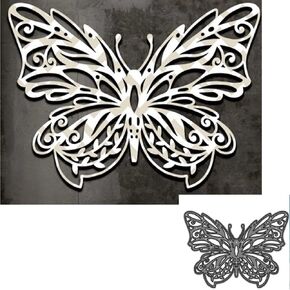 قطعة واحدة من قوالب معدنية على شكل فراشة، قوالب قطع من الدانتيل على شكل فراشة لدعوات الزفاف والحرف اليدوية وسجل القصاصات والالبوم الزخرفي، قوالب استنسل ورقية لصنع البطاقات in Kuwait