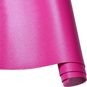 Faux Leather Sheets for Craft One Roll Soft Smooth Surface Solid Leather Fabric Sheets 12"x 53" (30cm x 135cm) Inch Large Size for Leather Earrings Bows Wallets DIY Projects (Black)