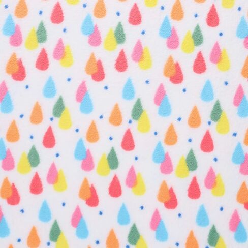 Mook Fabrics Fleece Flannel 133744 Gumdrops, Multi in Kuwait