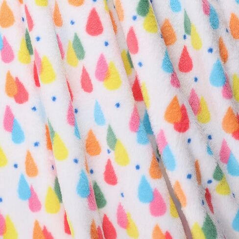 Mook Fabrics Fleece Flannel 133744 Gumdrops, Multi in Kuwait