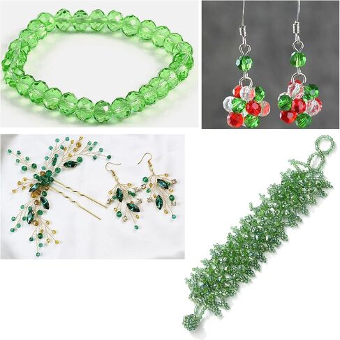 خرز كريستالي من Gocelyn ذو أوجه زجاجية من لون AB (أزرق)، خرز كريستالي AB متعدد الأوجه من Rondelle لوازم متنوعة خرز فضفاض لصنع المجوهرات ونتائج الأساور والمعلقات (2 مم، 4 مم، 6 مم، 8 مم، 10 مم) in Kuwait