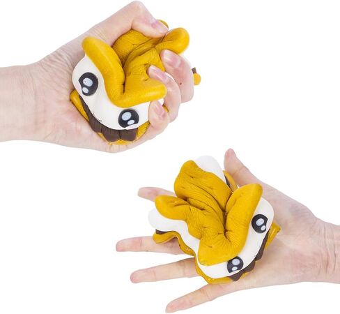 AILIMY سكويشيز ساندويتش بسكويت جامبو بطيء الارتفاع لطيف برائحة الطعام الكريمي لألعاب حفلات الأطفال in Kuwait