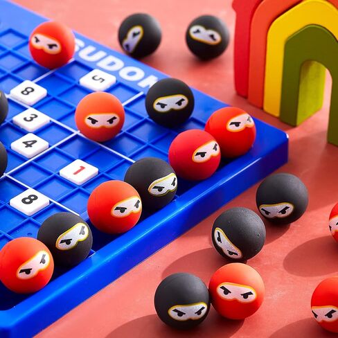 Chivao Ninja Bouncing Balls, Bouncing Ninja Toy Game, Party Favors Bounce Balls, 1.26 Inch Bouncy Balls for Graduation Birthday Party School Outdoor Activities (20 Pcs) in Saudi Arabia
