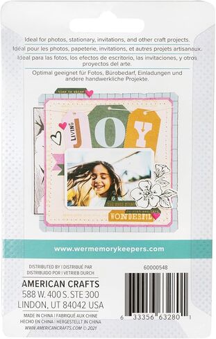 We R Memory Keepers 3 Way Decorative Corner Punch, White, Paper Punches for Crafts, Scrapbook Pages, Photo Corners, Home Décor Projects, Journaling, Invitations, Card Making, and More in Kuwait