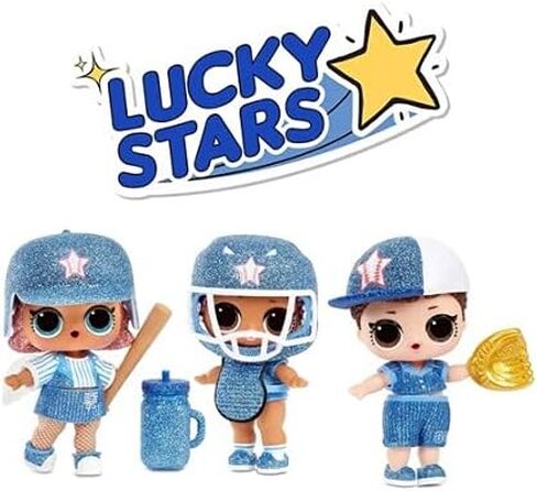 LOL Surprise All Star Sports Ultimate Collection Series 1 with 12 Sparkly Baseball Dolls, Each 8+ Surprises, Ultra-Rare Beatnik Babe, 2 Teams, Gift for Kids, Toy for Girls Boys Ages 4 5 6 7+ Years Old in Saudi Arabia