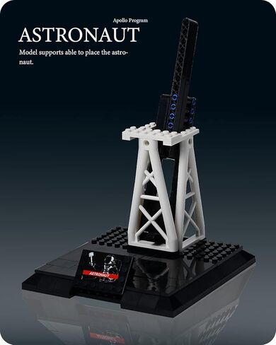 نيفيليز مجموعة مكعبات بناء رائد فضاء لاستكشاف الفضاء من هوم يونيفيرس، لعبة بناء تعليمية يمكنك تركيبها بنفسك، هدية للبالغين والمراهقين، جديدة 2023 (1515 قطعة) in Kuwait