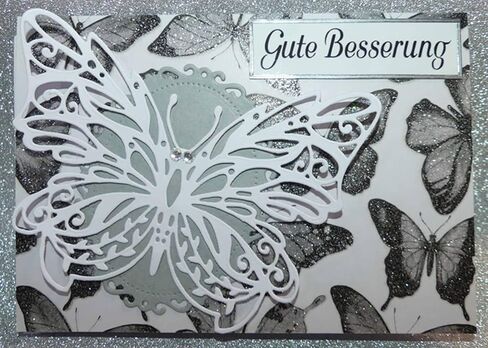 قطعة واحدة من قوالب معدنية على شكل فراشة، قوالب قطع من الدانتيل على شكل فراشة لدعوات الزفاف والحرف اليدوية وسجل القصاصات والالبوم الزخرفي، قوالب استنسل ورقية لصنع البطاقات in Kuwait