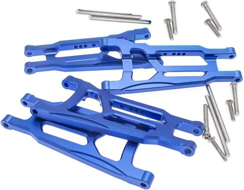 أذرع تعليق أمامية وخلفية من سبيكة CODA RACING مكونة من 4 قطع لـ Traxxas 1/10 4X4 Slash, Stampede, Rustler 4WD VXL-يستبدل الجزء 3655 in Kuwait