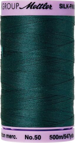 Mettler Silk Finish Cotton #50 547yd Spruce in Saudi Arabia