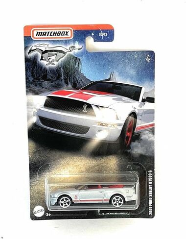 ماتش بوكس 2007 فورد شيلبي GT500 G قابلة للتحويل 7/12 (فضي) in Saudi Arabia