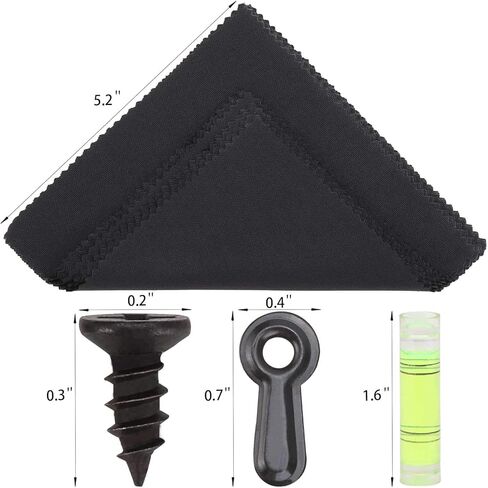 مشابك خلفية صلبة بإطار صور، 200 قطعة زر الدوران و200 قطعة من البراغي للصور والصور in Kuwait