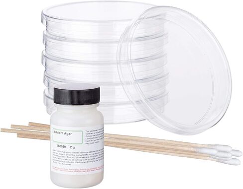 مجموعة AmScope Microbiology Science Fair Kit لزراعة البكتيريا والكائنات الحية الدقيقة الأخرى in Saudi Arabia