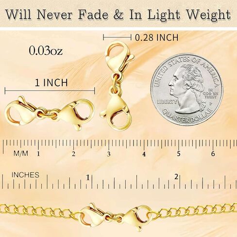10 Pack Double Lobster Clasp Necklace Clasp Classic Double End Design Necklace Clasps and Closures, Necklace Extender Double Claw Connector Suitable for Jewelry Chain in Saudi Arabia