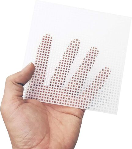 Allazone 59 PCS Mesh Plastic Canvas Sheets Kit Including 24 PCS Clear Plastic Canvas, 12 Color Acrylic Yarn for DIY Crafts Embroidery Cross Stitch, Acrylic Yarn Crafting, Knit and Crochet Projects in Kuwait