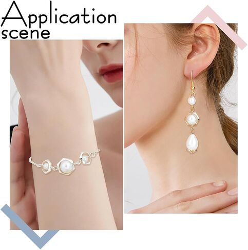 CREATCABIN 1 Box 140pcs 7 Color Rhinestone Beads 8mm Round Disco Ball Bead Crystal Loose Spacers Assorted Colorful Crafting Bead with hole for DIY Jewelry Craft Making Findings in Kuwait