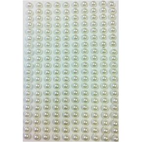 AllyDrew 6mm Self Adhesive Pearl Stickers, 420pcs