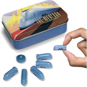 General Deluxe Board Game Train Set | Player Pieces for Ticket to Ride and Other Adult, Family, and Kids Train Board Games | Upgraded Miniatures (Green) in Saudi Arabia