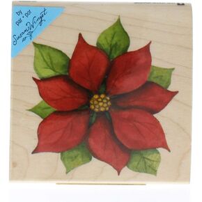 Inkadinkado Wood Stamp, Poinsettia in Saudi Arabia