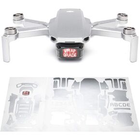 Wrapgrade Skin Compatible with DJI Mini 2 | Main Unit (Black Bumpy CAMO)