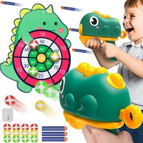 Samtop Dart Board Games for 3 4 5 6 7 8 9 10 11 12 Year Old Kids, 2 Mode Shooting Toys Indoor Outdoor Toys for Kids Boys Girls, Shooting Party Game Gun Toys Kids Christmas Birthday Gifts in Kuwait