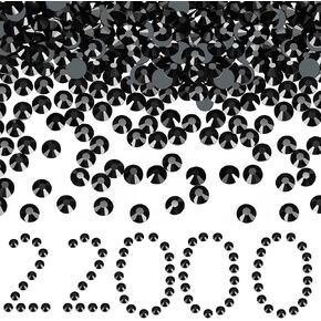 22000 قطعة من حجر الراين الإصلاحي الكريستالي كمية كبيرة من الكريستالات المسطحة وأحجار الراين الزجاجية المستديرة وأحجار الراين المسطحة والأحجار الكريمة للحرف اليدوية ومستلزمات الأحذية (SS10، أخضر) in Saudi Arabia