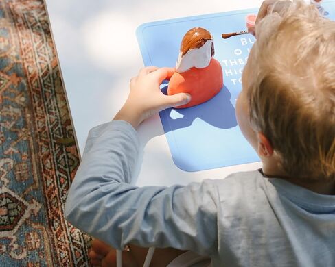 كن قلبًا قم بتزيين تمثال يسوع الخاص بك، وقم برسم مجموعة أطفالك الخاصة - تتضمن تمثالًا صغيرًا من السيراميك ليسوع، وفرشاة طلاء، وخمسة أواني طلاء (عبوة من قطعتين) in Saudi Arabia