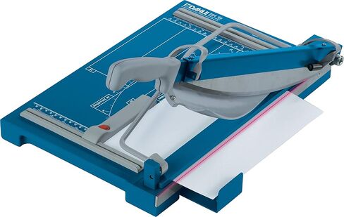 ممتاز dahle guillotine trimmers ، 14 – 1/8 " – 27. 5 " أطوال قطع ، مقاس 35 – 40 مكونة من قطعة واحدة capacities ، self-sharpening الشفرة التلقائي ، المشبك ، W/السلامة للتوهج, Blue, Gray in Kuwait
