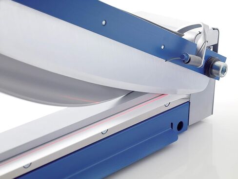 ممتاز dahle guillotine trimmers ، 14 – 1/8 " – 27. 5 " أطوال قطع ، مقاس 35 – 40 مكونة من قطعة واحدة capacities ، self-sharpening الشفرة التلقائي ، المشبك ، W/السلامة للتوهج, Blue, Gray in Kuwait