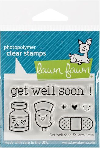 Lawn Fawn Clr Stamp Get Well in Saudi Arabia