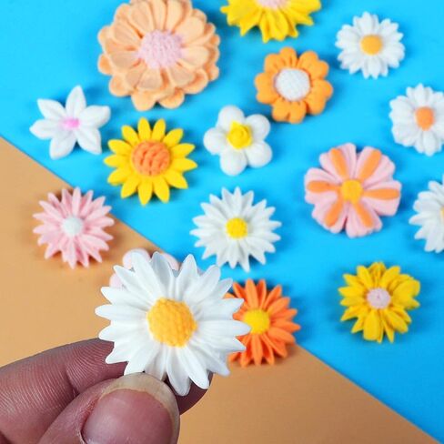 1PCS Flower Polymer Clay Molds Miniature Silicone Daisy Polymer Clay Molds for DIY Craft Jewelry Making Mini Clay Molds for Polymer Clay Earrings Decoration in Saudi Arabia
