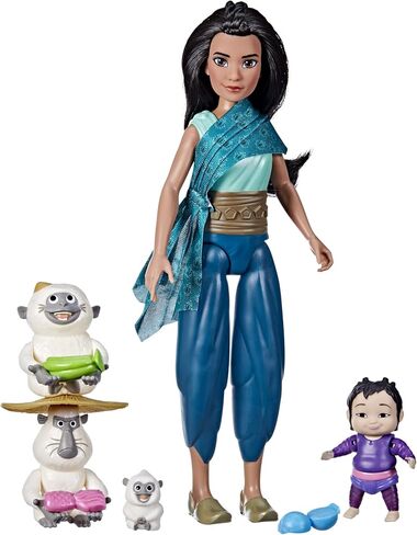 Disney Princess Raya and The Last Dragon, Raya, Ongis, and NOI Pack, Fashion Doll Clothes and Accessories, Toy for Kids 3 and Up in Saudi Arabia