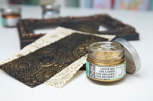 Sizzix Gold، شمع Effectz Luster 664809، طلاء ذهبي معدني، 20 مل in Kuwait