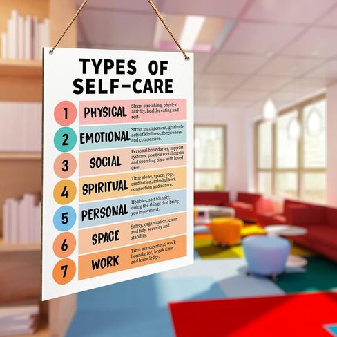 Therapy Office Wood Wall Decor, Mental Health Wall Art, Therapy School Counselor Therapist Social Worker Office Decoration Mental Health Classroom School Decor, Thinking Errors in Kuwait