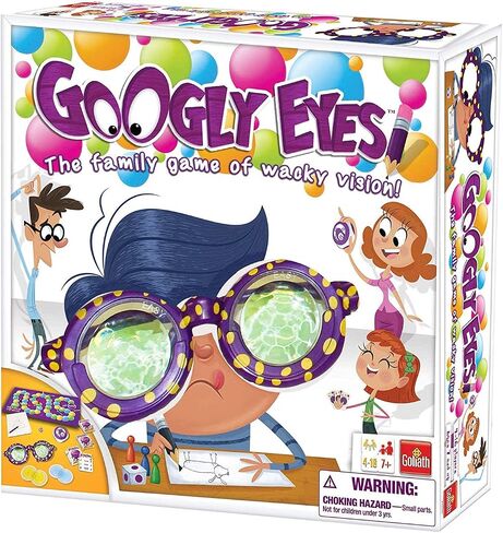 إصدار Googly Eyes الحصري من Goliath Amazon - يتضمن لعبة بطاقات Color Smash! in Saudi Arabia